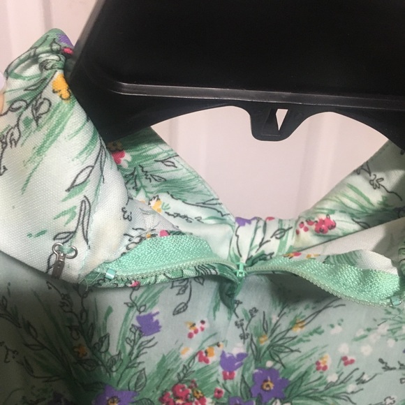 Vintage 60s/70s Floral Dress - Picture 6 of 8